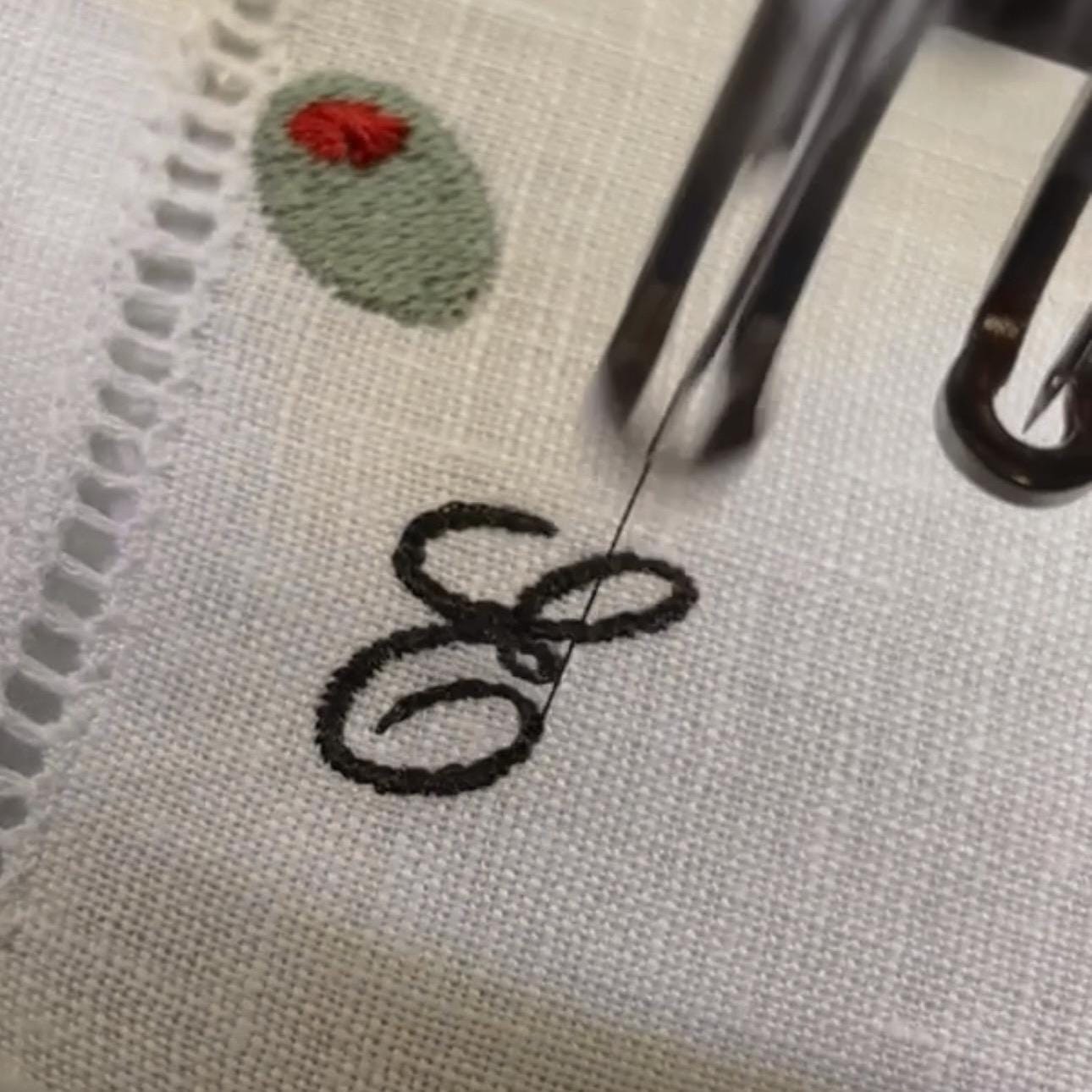 Set of Extra Dirty Please Embroidered Cocktail napkins I Cocktail napkins I Embroidered Cocktail Napkins I Dirty Martini I Extra Dry Martini