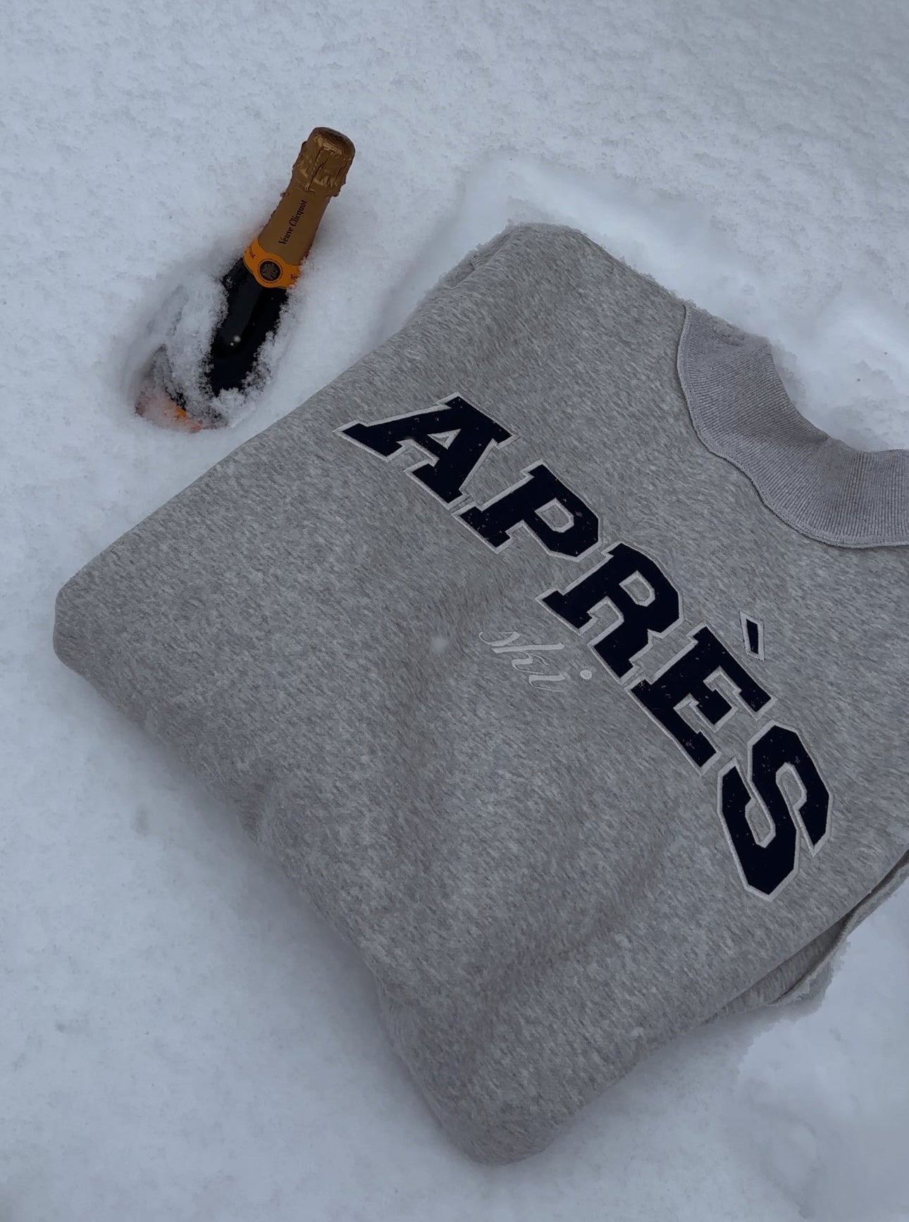 Varsity Font Embroidered Personalized Applique Mockneck Crewneck I Oversized Mockneck Crewneck