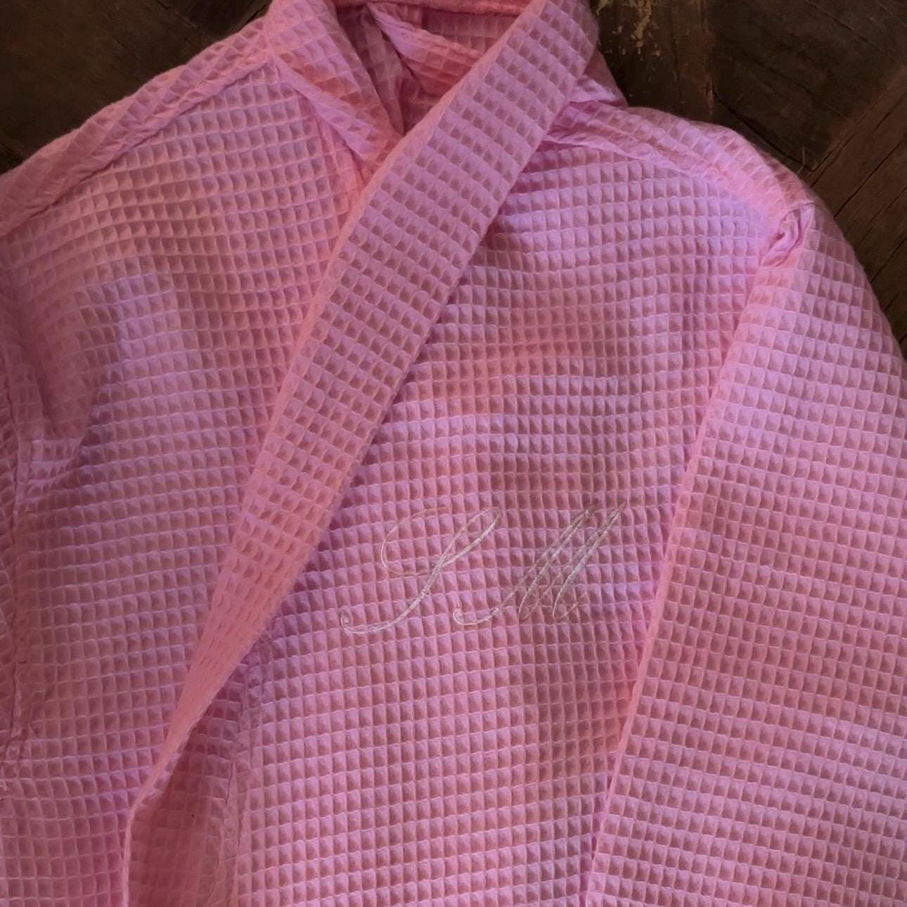 Personalized Embroidered Bath Robe | Monogrammed Embroidered Bath Robe | Custom Robe | Custom Embroidery