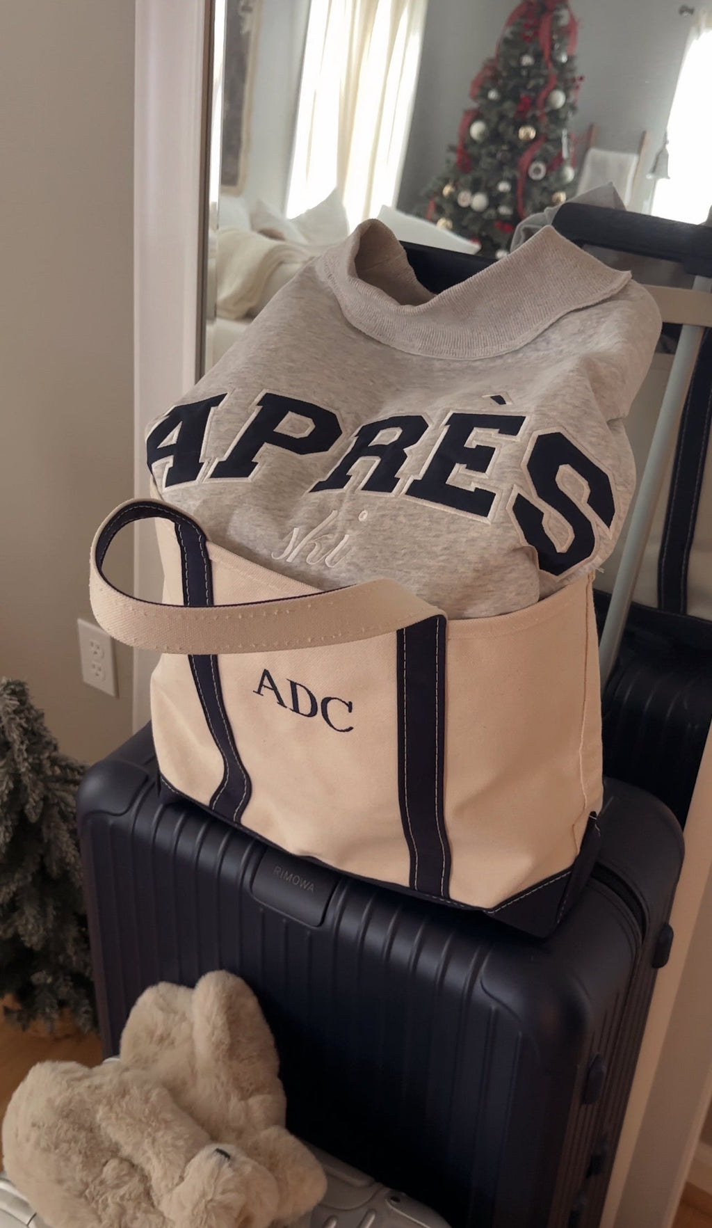 Varsity Font Embroidered Personalized Applique Mockneck Crewneck I Oversized Mockneck Crewneck