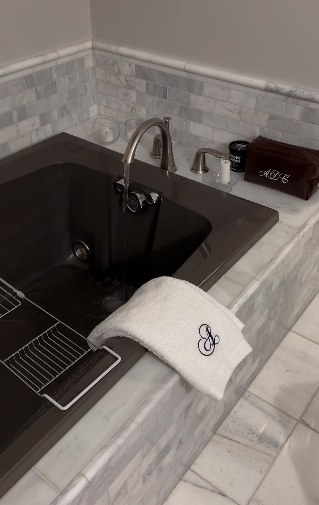 Custom Embroidered Hand Towel | 100% White Cotton Gift