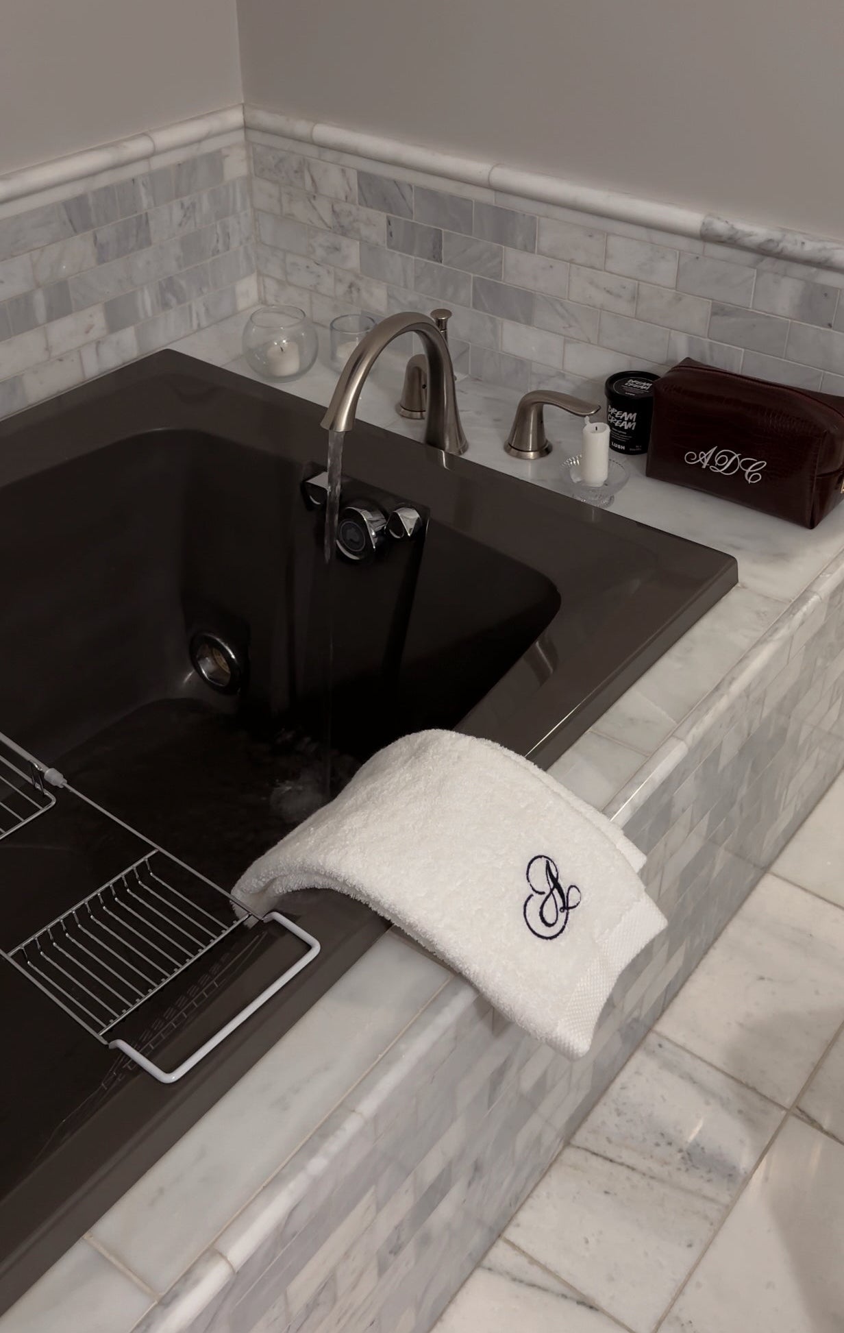 Custom Embroidered Hand Towel | 100% White Cotton Gift