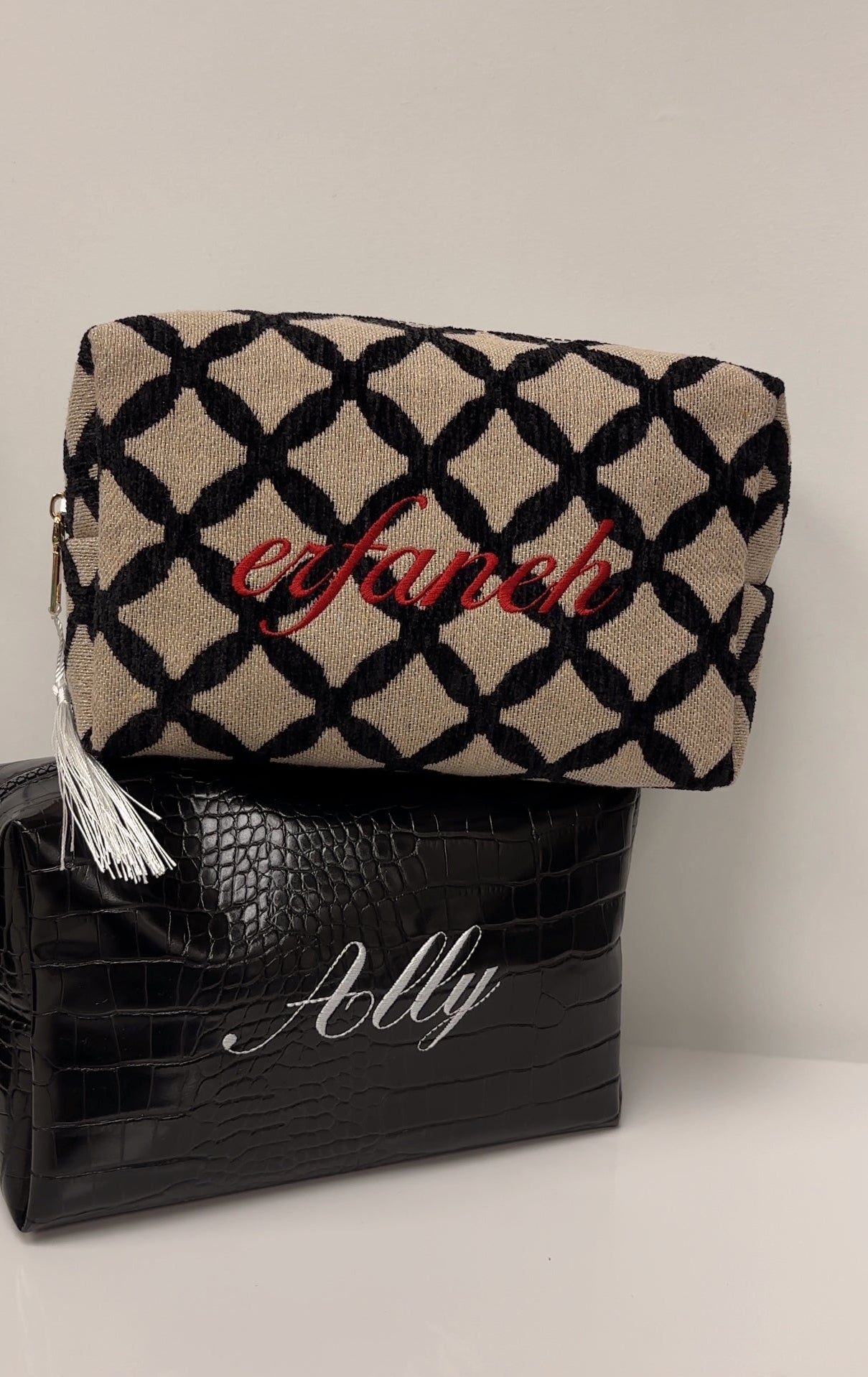 Personalized Marrakesh Embroidered Cosmetic Bag