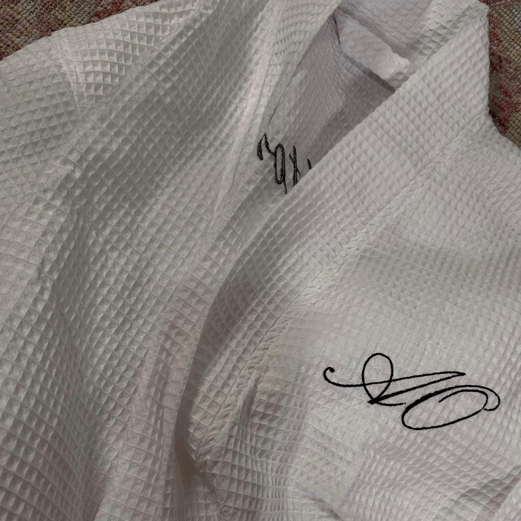 Personalized Embroidered Bath Robe | Monogrammed Embroidered Bath Robe | Custom Robe | Custom Embroidery