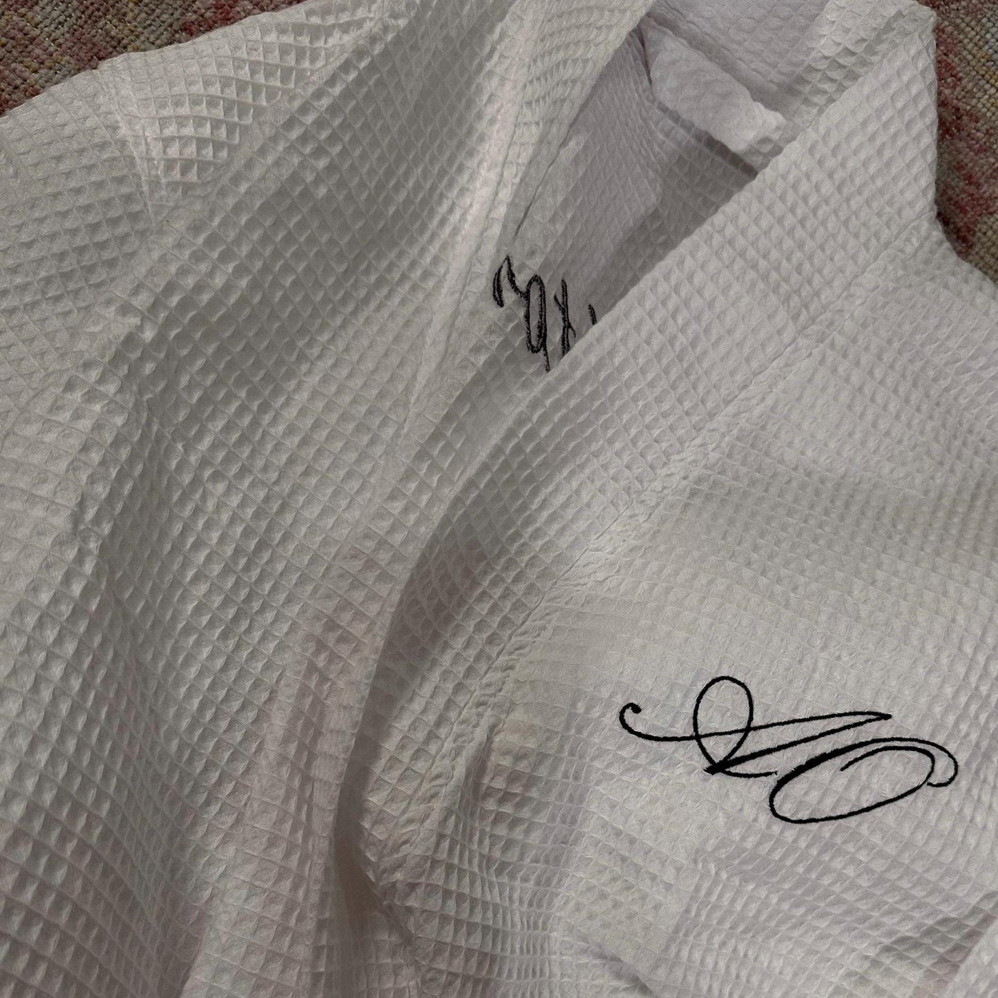 Personalized Embroidered Bath Robe | Monogrammed Embroidered Bath Robe | Custom Robe | Custom Embroidery